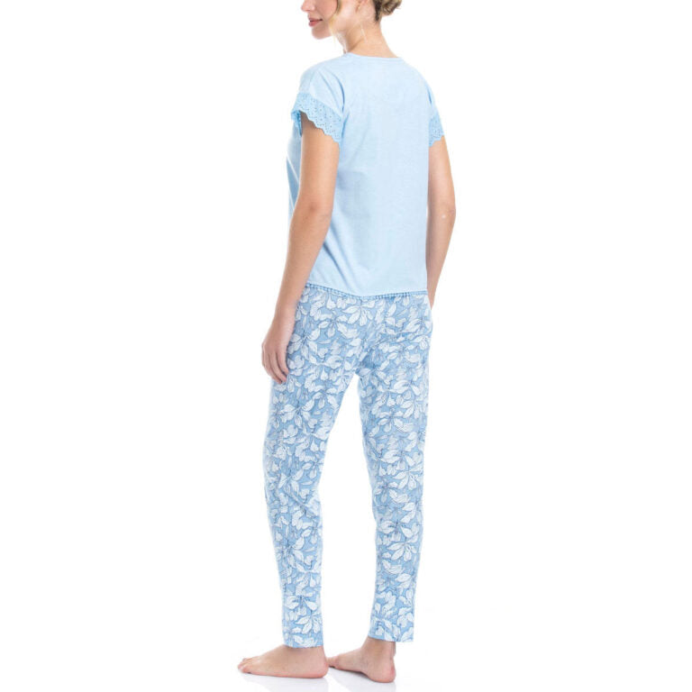 PIJAMA COTTON & VISCOSA ESTAMPADO