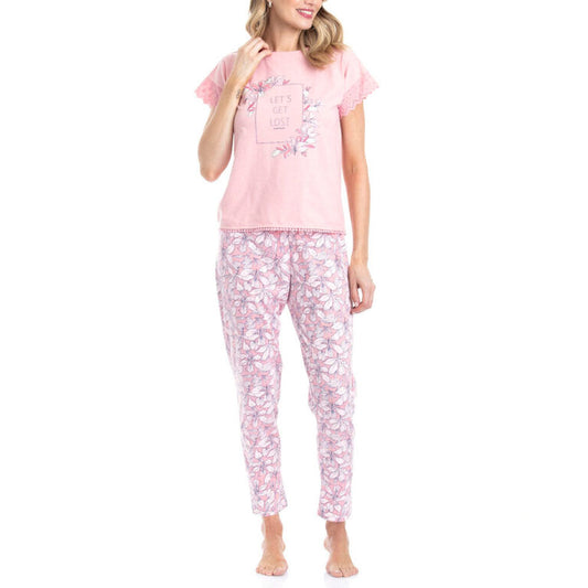PIJAMA COTTON & VISCOSA ESTAMPADO