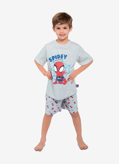 Pijama de algodón con diseño de Spiderman