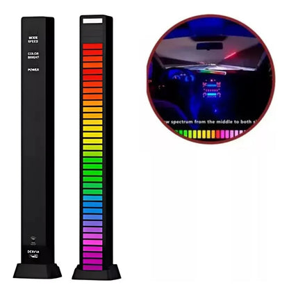 Tira O Barra Luz Led Rgb Barra Sensor Sonido Tik Tok Gamer