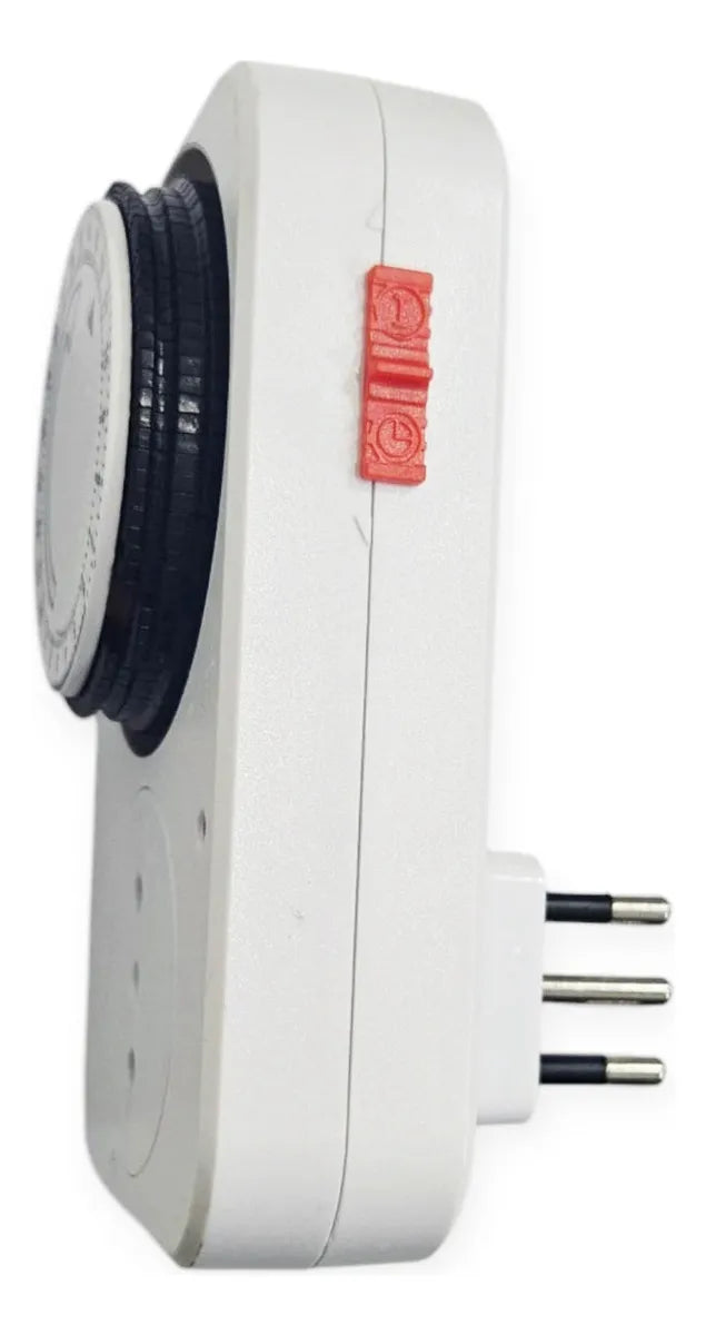 Temporizador Timer Analogico 24 Horas Adaptador