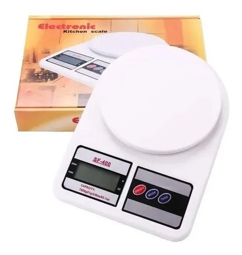 Balanza Pesa Digital Para Cocina Comercio 0 A 10kg Capacidad Máxima 10 G