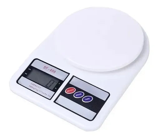 Balanza Pesa Digital Para Cocina Comercio 0 A 10kg Capacidad Máxima 10 G