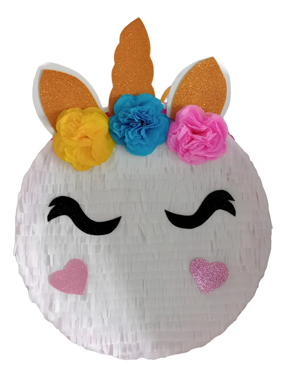 Piñata De Figura Unicornio Muy Hermosa