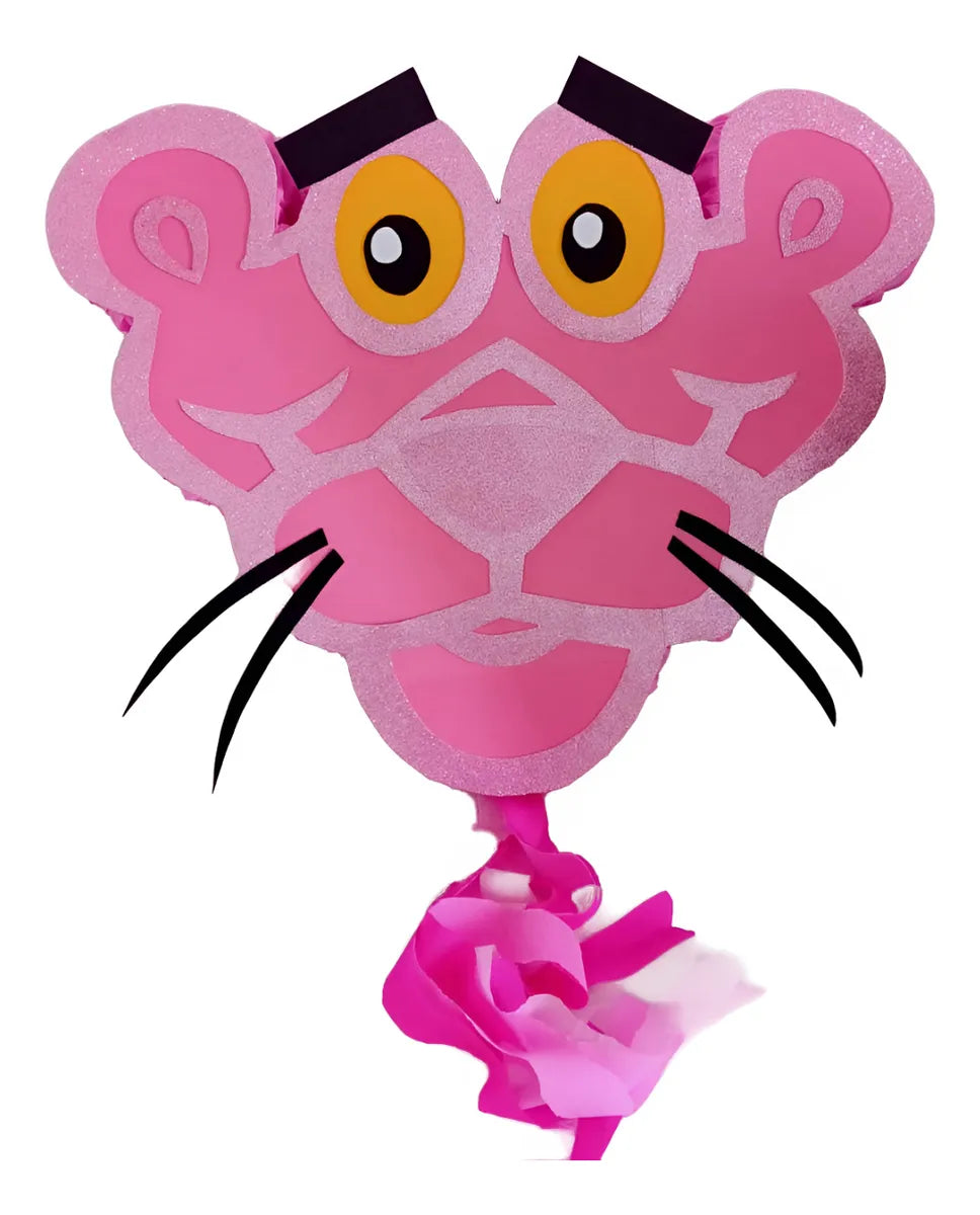 Piñata De Figura Pantera Rosa Muy Hermosa