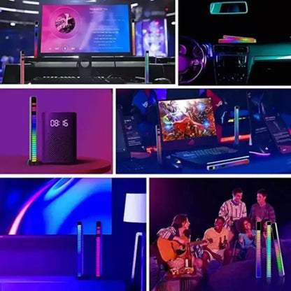 Tira O Barra Luz Led Rgb Barra Sensor Sonido Tik Tok Gamer