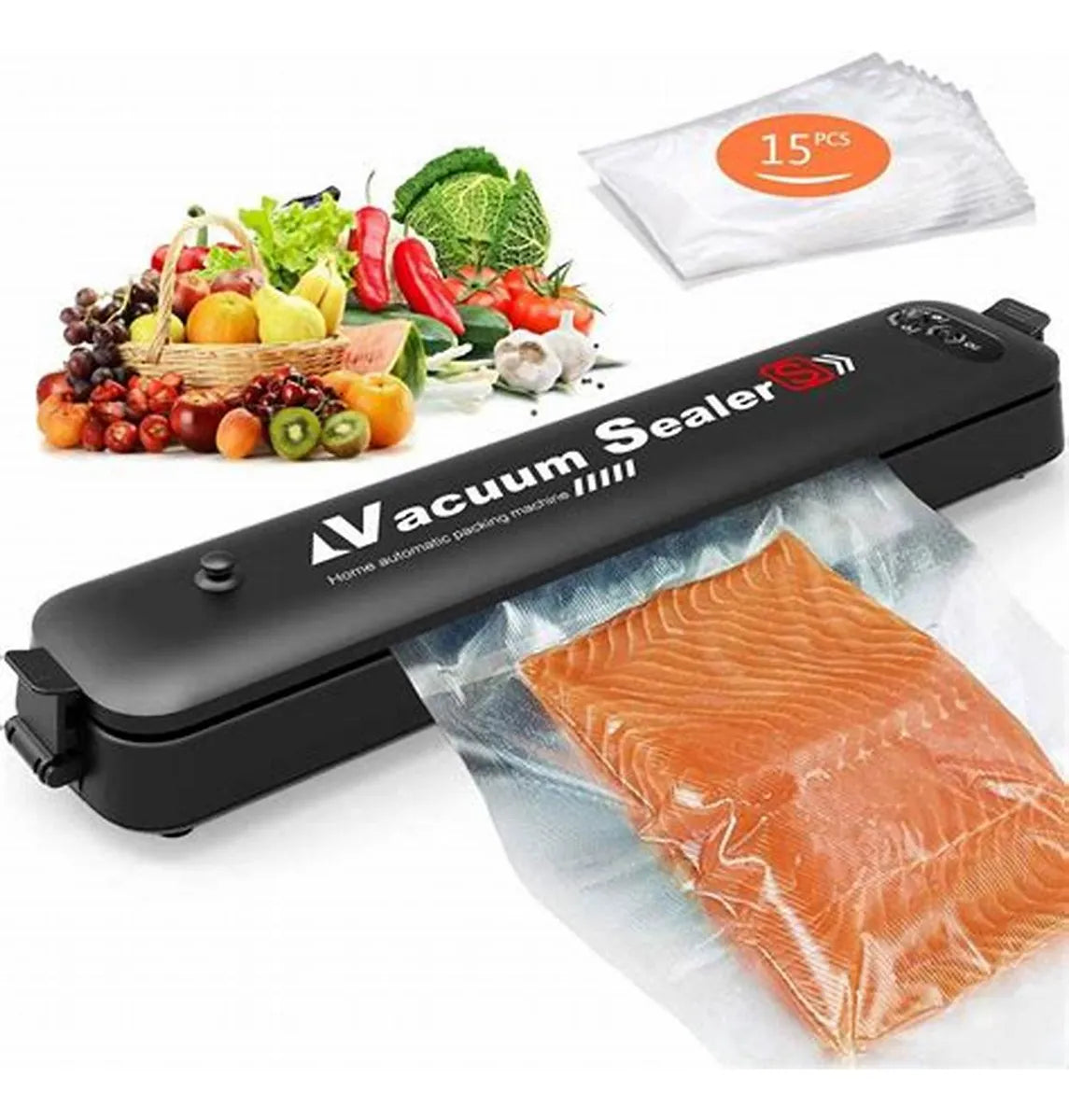 Maquina Selladora Al Vacio Alimento De 90w