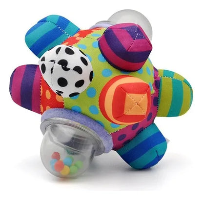 Pelota Juguete Estimulante Sonajero Cascabel Bebe