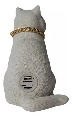 Parlante Altavoz Bluetooth Gato 17 Cm