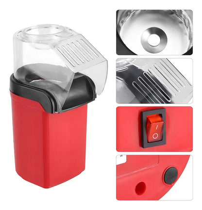 Maquina De Cabritas Aire Caliente Roja/negra 1.2 Kw