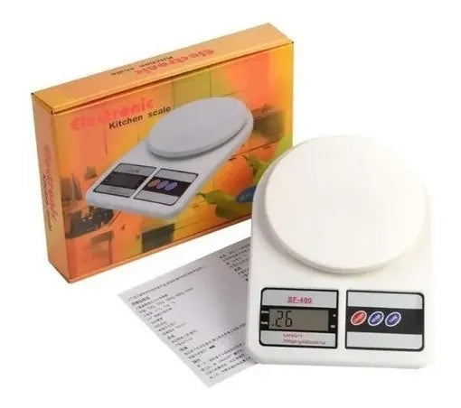 Balanza Pesa Digital Para Cocina Comercio 0 A 10kg Capacidad Máxima 10 G
