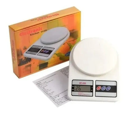 Balanza Pesa Digital Para Cocina Comercio 0 A 10kg Capacidad Máxima 10 G