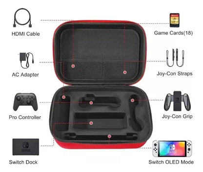 Maleta Bolso Pokemon Nintendo Switch Y Nintendo Switch Oled