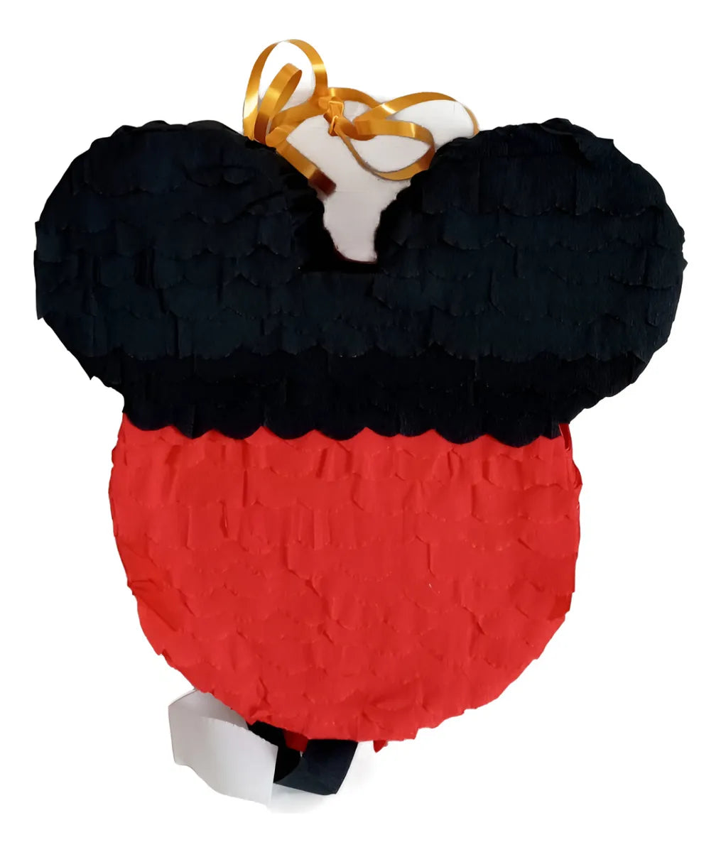 Piñata De Figura Minnie Coqueta Roja Muy Hermosa