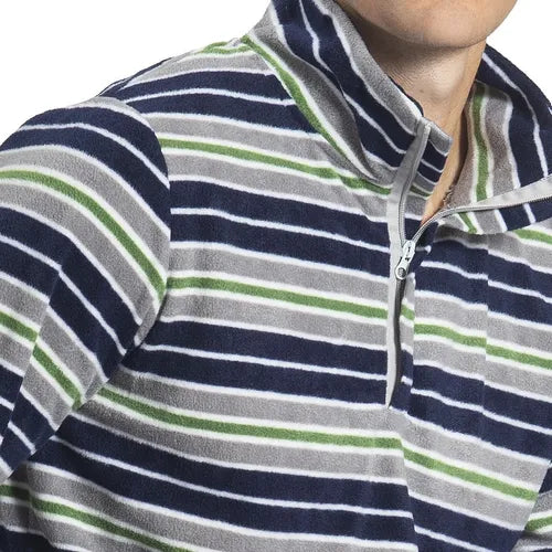 Pijama Micropolar Con Cierre Elegante