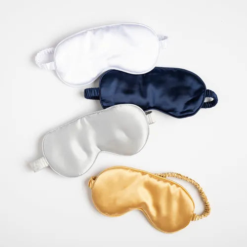Antifaz De Dormir Satin Unicolor Dorado