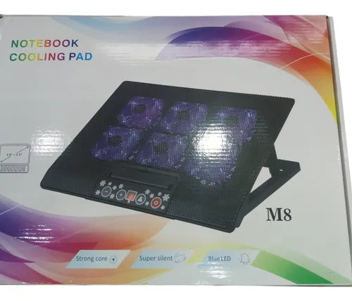Ventilador Externo Notebook Para Videojuegos 6 Coolers
