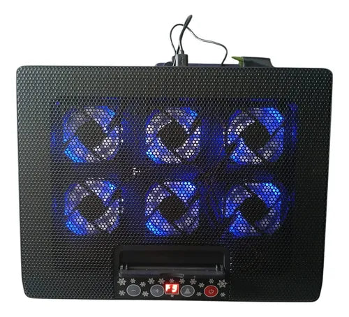 Ventilador Externo Notebook Para Videojuegos 6 Coolers