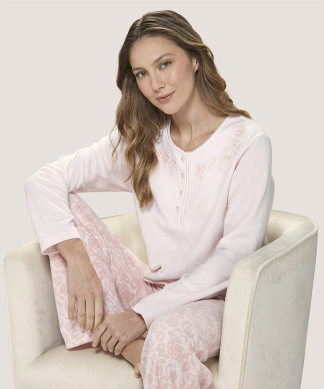 PIJAMA MICROPOLAR ESTAMPADO