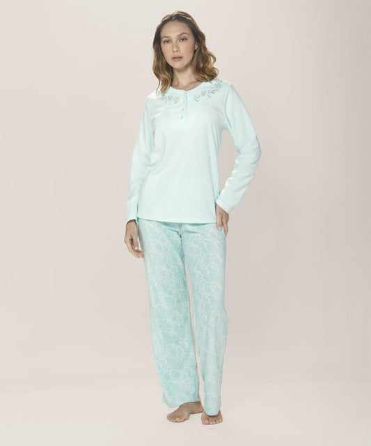 PIJAMA MICROPOLAR ESTAMPADO
